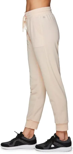 Vista 4 de RBX Active - Pantalones deportivos para mujer, talla grande, para entrenamiento, yoga, pantalones deportivos