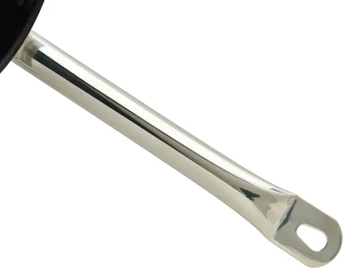 Vista 6 de Sartén Winco de acero inoxidable de 11 pulgadas, antiadherente