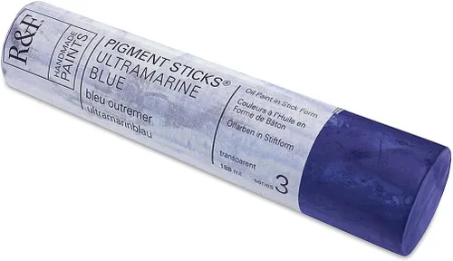 Vista 169 de R&F Handmade Paints - Pigmento profesional al óleo en barra, naranja lizarina, 6.4 fl oz