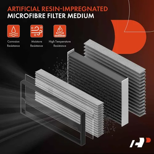 Vista 3 de A-Premium Filtro de aire de motor compatible con Nissan Altima 2013 2014 2015 2016 2017 2018, apto para motores Sedan y L4 2.5L, filtro de aire