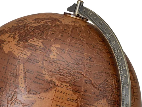 Vista 5 de Replogle Globes 35522 - Globo de expedición de cuero, pequeño