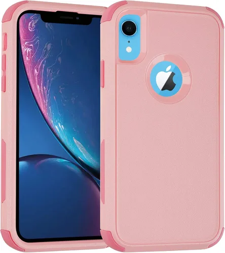 Vista 15 de Co-Goldguard Funda para iPhone XR, [3 capas] [a prueba de golpes] [a prueba de caídas] para iPhone XR, funda de protección resistente para iPhone