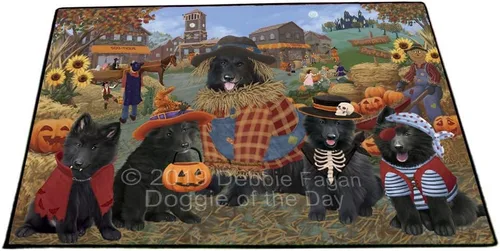 Vista 13 de Doggie of the Day Belgian Shepherd Dogs Floor Mat - 4th of July Independence Day - Best Dog Doormat - Protector Decor - Unique Portrait Art