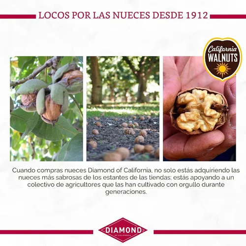 Vista 5 de Diamond of California Nueces sin cáscara 16 oz