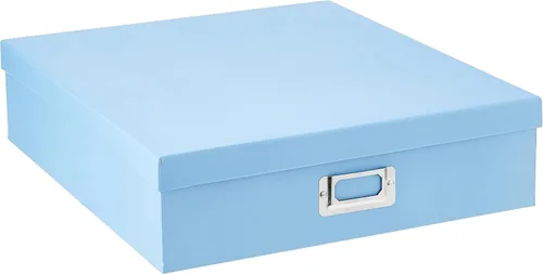 Vista 4 de Pioneer Photo Albums Caja de almacenamiento OB-12S, color morado brillante, 14.75 x 13 x 3.75 pulgadas
