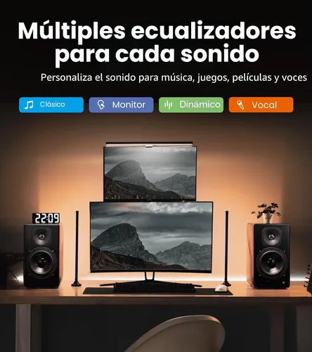 Vista 3 de Edifier Altavoces de audio S3000MKII Hi-Res 2.0, 256W RMS, audio doméstico