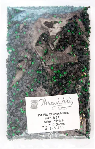 Vista 25 de Threadart Diamantes de imitación de fijación caliente a granel citrino - SS6 (0.079 in) - 72000 piedras - 500 unidades brutas a granel