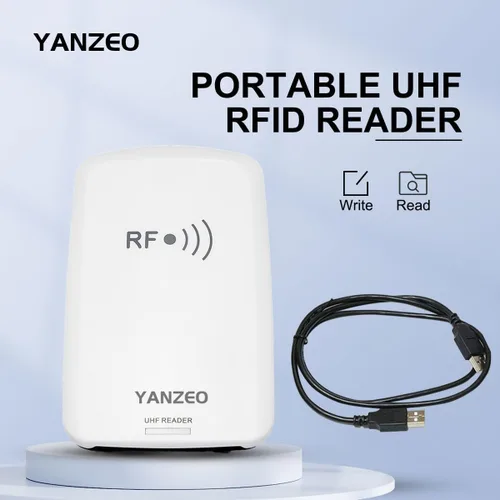 Vista 2 de Yanzeo SR3308 860-960Mhz UHF RFID lector escritor USB RFID lector USB guías de usuario de SDK gratuitas