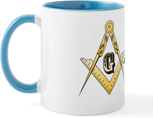 Vista 11 de CafePress Masonic Eastern Star - Taza de café de cerámica (11.0 fl oz)