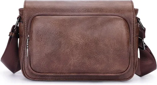 Vista 8 de HKCLUF Small Crossbody Bags Purse for Women Vegan Leather Small Hobo Purse Women's Shoulder Bags