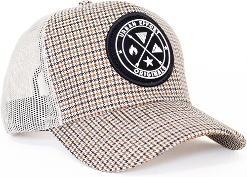 Vista 6 de Urban Effort Trucker Hat for Men - Mesh Back Baseball Cap, 5 Panel Snapback Hats for Men and Women, Adjustable Curved Brim Trucker Hats Azul bebé
