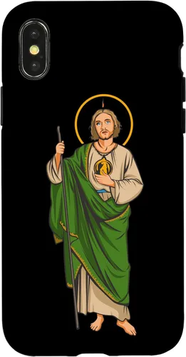 Vista 5 de San Judas Tadeo, Santo de las causas difíciles - Funda para iPhone 17