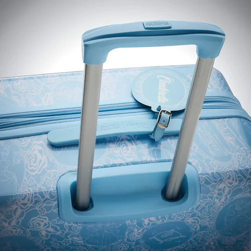 Vista 3 de AMERICAN TOURISTER Disney Hardside Luggage with Spinner Wheels, Light Blue, Carry-On 21-Inch