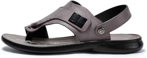 Vista 3 de Husmeu Sandalias deportivas para hombre, sandalias deportivas de verano, sandalias de playa para senderismo, sandalias al aire libre