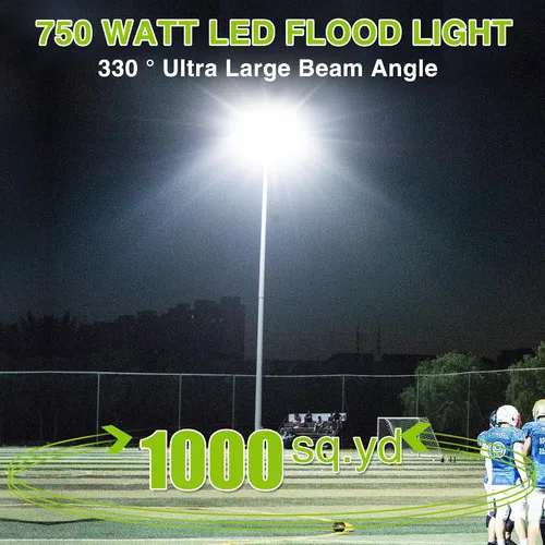 Vista 8 de STASUN - Luz de inundación LED para exteriores, 150 W, 15000 lúmenes, 6000 K, luz blanca IP66, impermeable, luz de estacionamiento comercial, 3