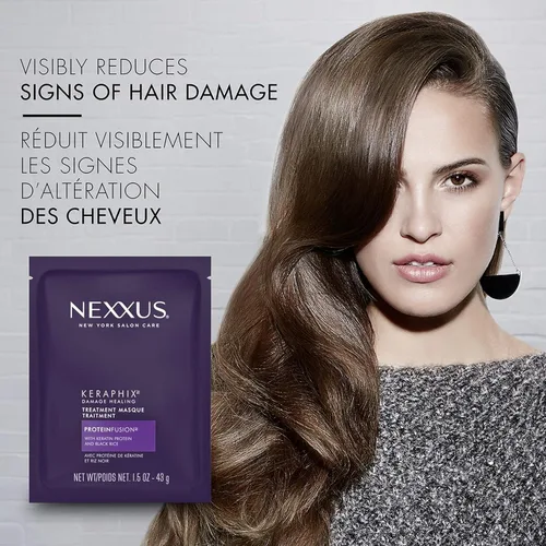 Vista 8 de Nexxus Keraphix Second Step Severe Damage Mascarilla para el cabello, 1.5 onzas (paquete de 3)