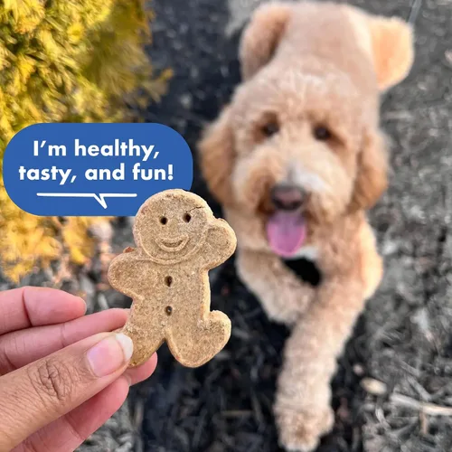Vista 4 de Buddy Biscuits Caja de 16 onzas de golosinas crujientes para perros hechas con tocino y queso (paquete de 2)
