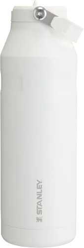Vista 82 de STANLEY - Botella de agua IceFlow Flip Straw 2.0 con pajilla abatible, abertura más grande, acero inoxidable aislado, sin bisfenol A, 16 onzas