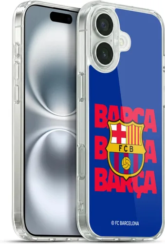 Vista 269 de Head Case Designs Funda de gel suave con licencia oficial del FC Barcelona Barca Crest Graphics [protección de grado militar] compatible con Apple