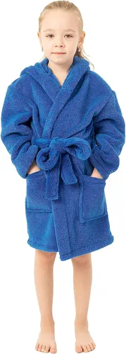 Vista 4 de BC BARE COTTON Bata de microfibra con capucha para niños