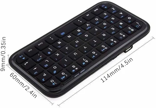 Vista 2 de Teclado portátil plegable universal del sistema multi del teclado