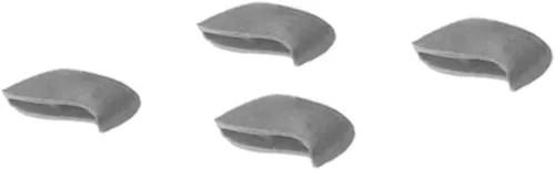 Vista 3 de Almohadillas de nariz de repuesto grises Piezas Calcetines de oreja Kits de goma para Oakley Half Jacket