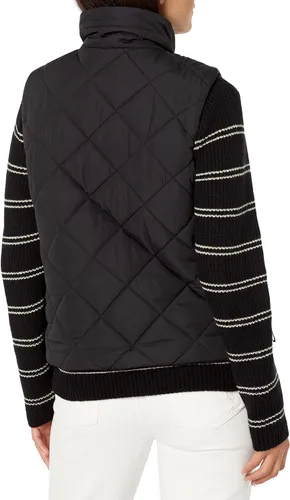 Vista 2 de Vera Bradley Chaleco acolchado con cremallera y bolsillos para mujer (rango de tallas extendidas)