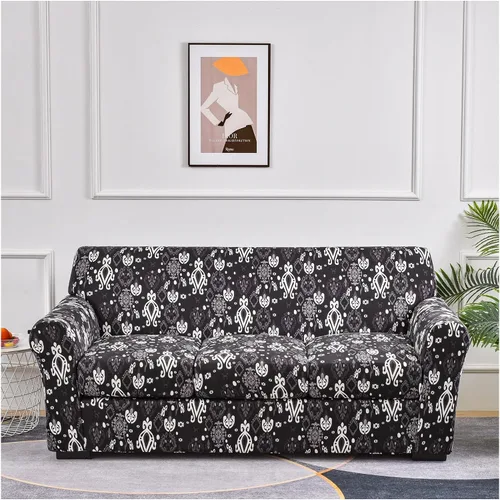Vista 73 de XMAYODS Funda para cojín de sofá de 1/2/3, funda elástica para sofá de 1/2/3, funda elástica para sofá con cojines separados de 1/2/3, protector