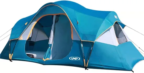 Vista 8 de UNP Tienda de campaña para 10 personas, tiendas familiares, fiestas, tienda de campaña para festivales de música, grande, fácil de instalar, 5
