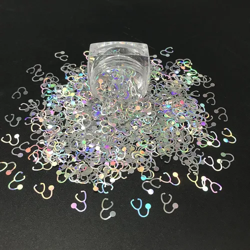 Vista 33 de PrettyG Paquete de 0.35 oz/paquete – Lentejuelas con purpurina en forma de diamante 3D de 0.118 pulgadas – Festival Rave Belleza Maquillaje Cara
