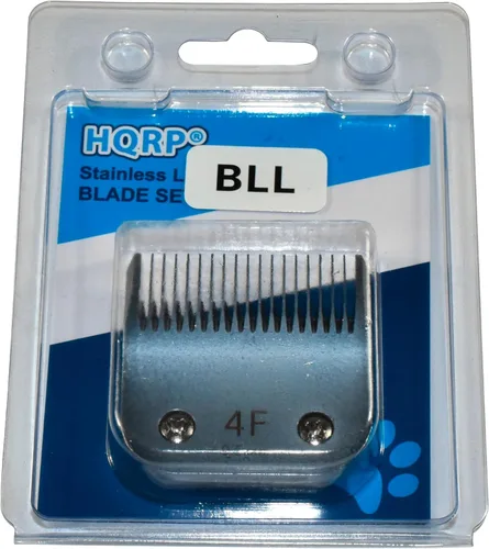 Vista 2 de HQRP Cuchilla para cortar animales compatible con Oster Tamaño-4F CryogenX Professional Pet Grooming