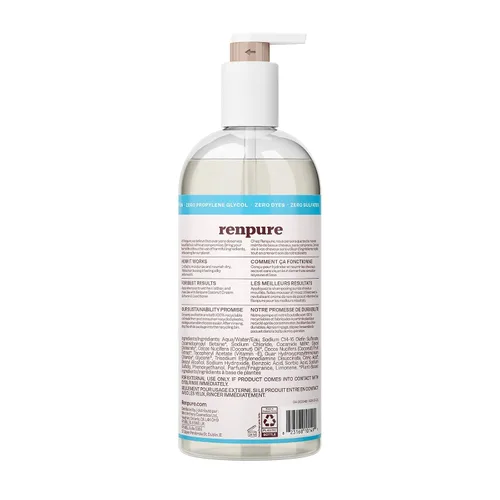 Vista 2 de Renpure Champú nutritivo de crema de coco, 24oz