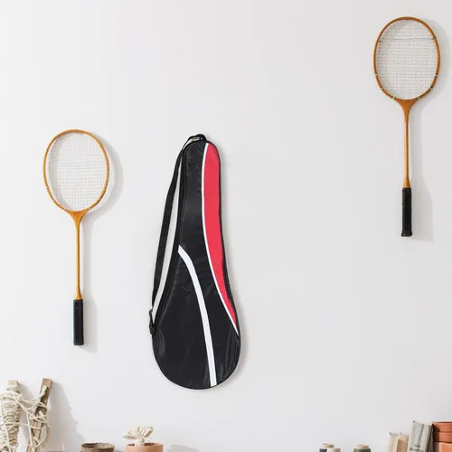 Vista 9 de Toddmomy Mochila para niños, 1 bolsa de tenis para raqueta, bolsas de tenis ligeras, bolsa de tenis de raqueta de bádminton con correa ajustable