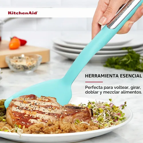 Vista 3 de KitchenAid Volteador corto, 12 pulgadas, Aqua Aguamarina