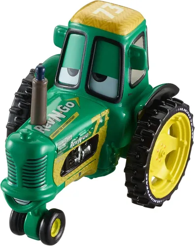 Vista 6 de Disney Cars Toys Rev-N-Go Tractor de carreras