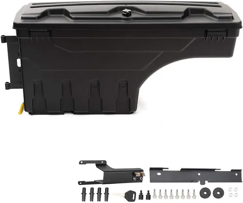 Vista 18 de GRAND ORANGE Caja de herramientas con cerradura para caja de almacenamiento de caja de camiones