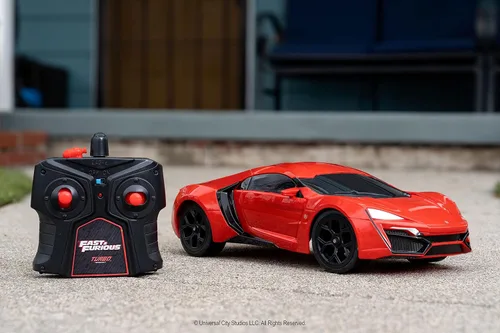 Vista 2 de Jada Toys - Fast & Furious 1:16 RC, Lykan Hypersport, Rojo