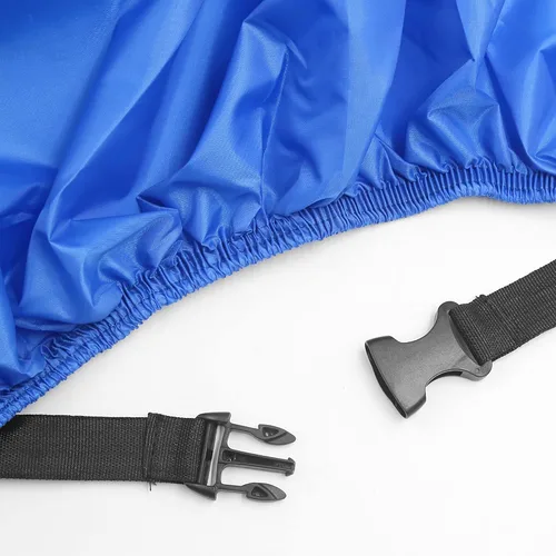 Vista 5 de uxcell L 190T Protector contra la Lluvia y el Polvo en Negro y Azul para Patinete y Motocicleta Honda de 86 Pulgadas