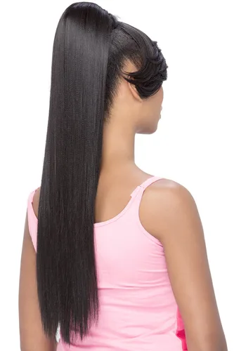 Vista 2 de Vivica A Fox Hair Collection BP-Fendy Bang N Pony Yaki Texture New Futura Fiber, color 1, 6.8 onzas