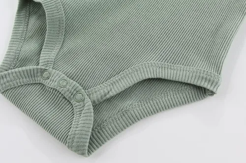 Vista 35 de Kiddiezoom Mameluco unisex de algodón de una pieza para bebé recién nacido, 5