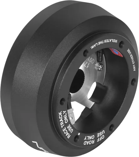 Vista 5 de NRG Innovations NRG-SRK-171H adaptador de liberación rápida para volante con buje corto, patrón de pernos 6 X 70mm, compatible con Jeep Wrangler TJ