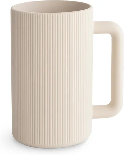 Vista 15 de mushie Taza de enjuague de baño para bebé, 100% silicona de grado alimenticio, taza de enjuague para champú y lavado corporal para niños (rubor)
