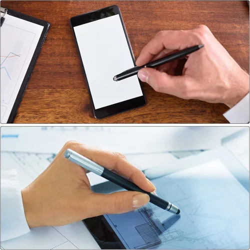 Vista 5 de MECCANIXITY 8 unids 0.197 in Stylus Pen Fibra Fina Puntas Profesionales Reemplazo de Alta Precisión para 2 en 1 Lápiz Capacitivo Dispositivos