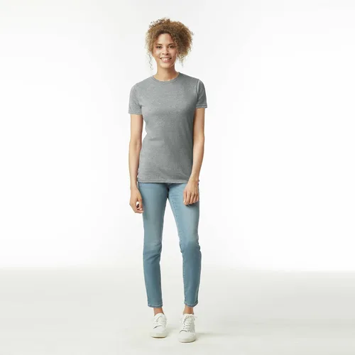 Vista 6 de Gildan Softstyle G64000l - Camiseta de algodón para mujer, paquete múltiple