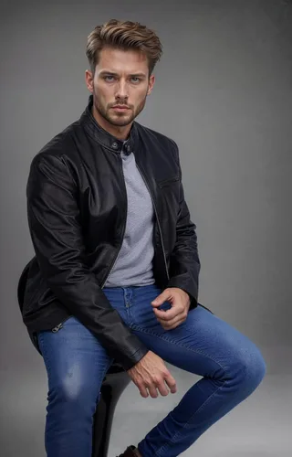 Vista 17 de Blingsoul Real Lambskin Leather Jacket Men - Chaquetas de cuero para Hombres