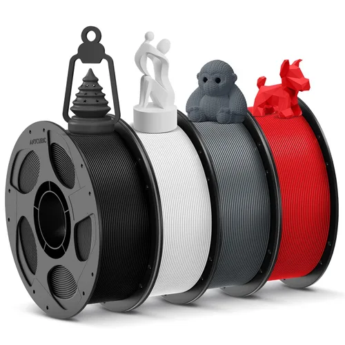 Vista 23 de ANYCUBIC - Filamento PLA para impresora 3D de 1.75 mm (1/16 pulgadas), RFID, precisión dimensional de +/- 0.02 mm, bobina de 2.2 libras), color 0.2
