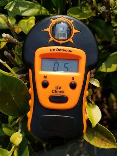Vista 7 de Detector UV para medir el nivel de luz solar UV - Detector UV portátil de mano de luz solar (3A)