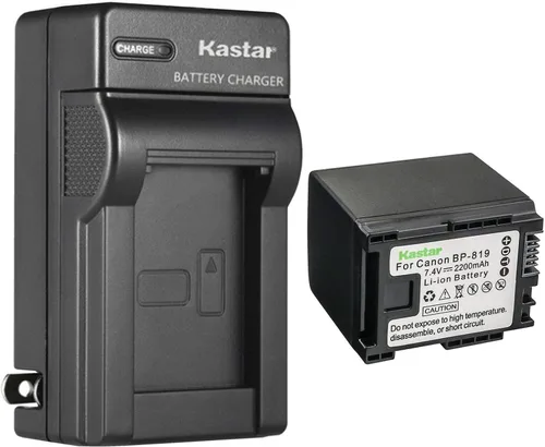 Vista 8 de Kastar Cargador de batería de pared AC para Canon VIXIA HF S100 HFS100, VIXIA HF S200 HFS200, VIXIA HF10, VIXIA HF11, VIXIA HF20, VIXIA HF21, VIXIA