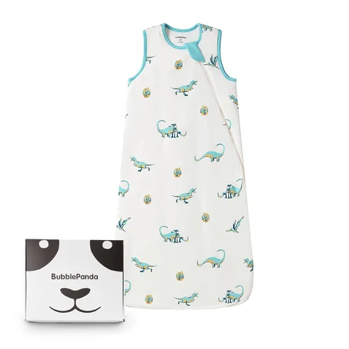 Vista 10 de BubblePanda Saco de Dormir de Rayón Hecho de Bambú 12-18 Meses 0.5 Tog Suave Ligero Saco de Dormir para Niños Pequeños 1t para Bebés Cremallera de 2