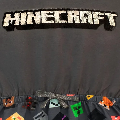 Vista 2 de Minecraft Vestido de niña